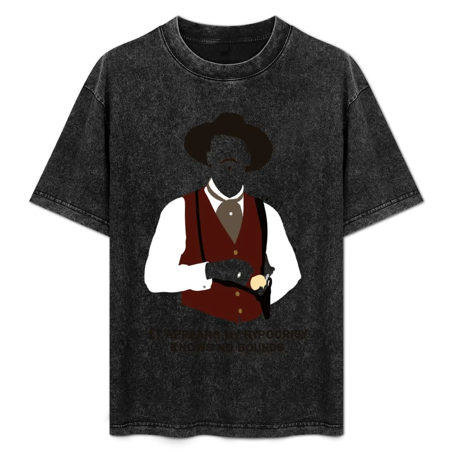 

Tombstone: My Hypocrisy Knows No Bounds T-Shirt Basic Crew Neck Short Sleeve Top