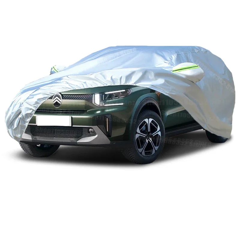 For Citroen C3 Aircross Car Cover Outdoor Protection Covers Snow Sunshade Waterproof Dustproof Exterior UV Car Accessories