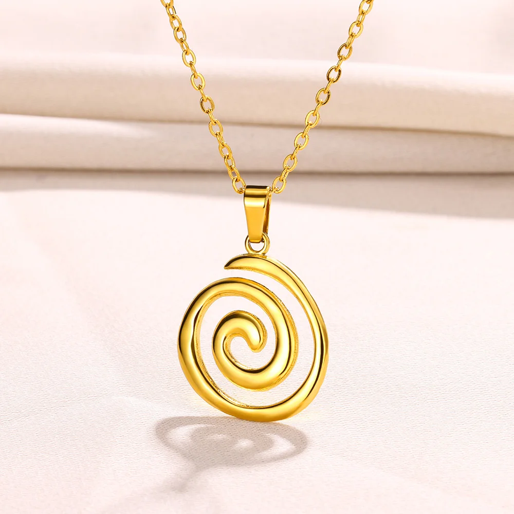Edelstahl Halsketten Für Frauen Sonne Mond Anhänger Schlüsselbein Kette Exquisite Böhmische Mode Schmuck Geschenk Zubehör – Detail 19