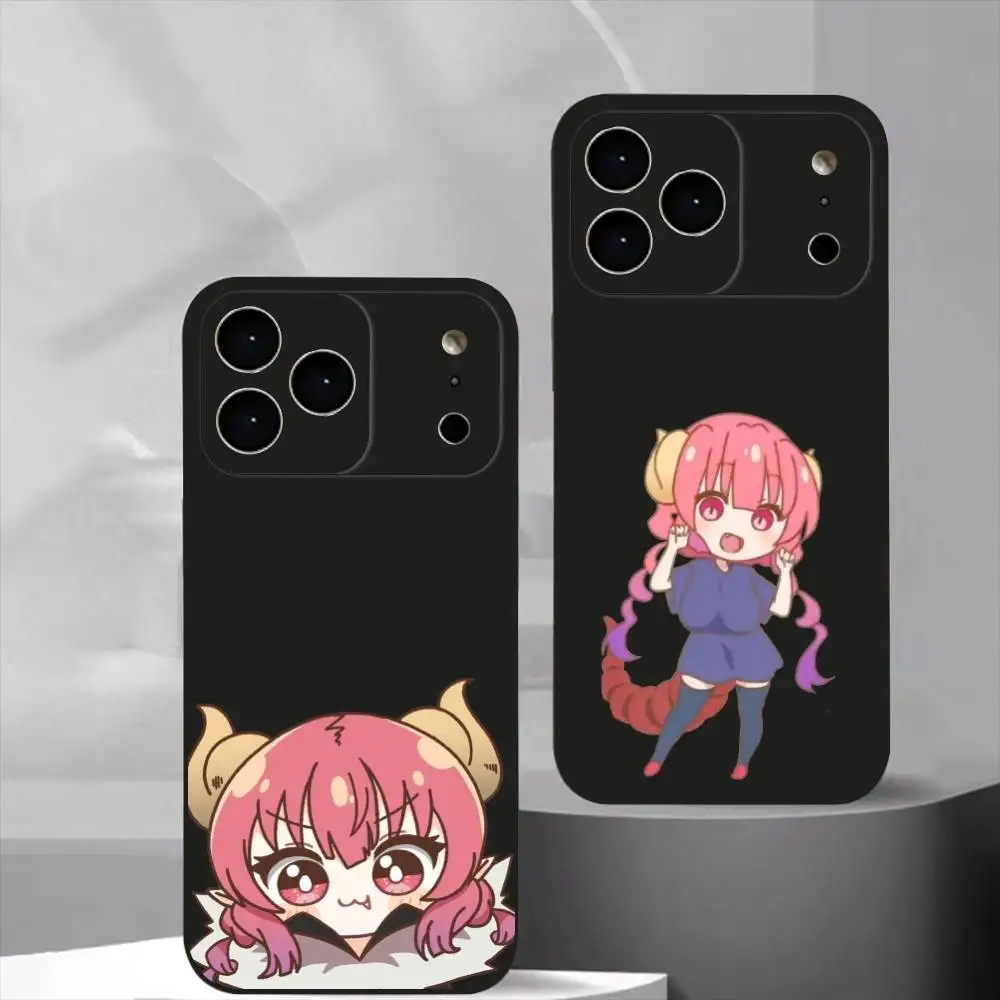 Ilulu Kobayashi-san chi no maid dragon  Phone Case For iPhone 17,16,15,14,13,12,11 Plus,Pro Max,Soft Silicone Cover