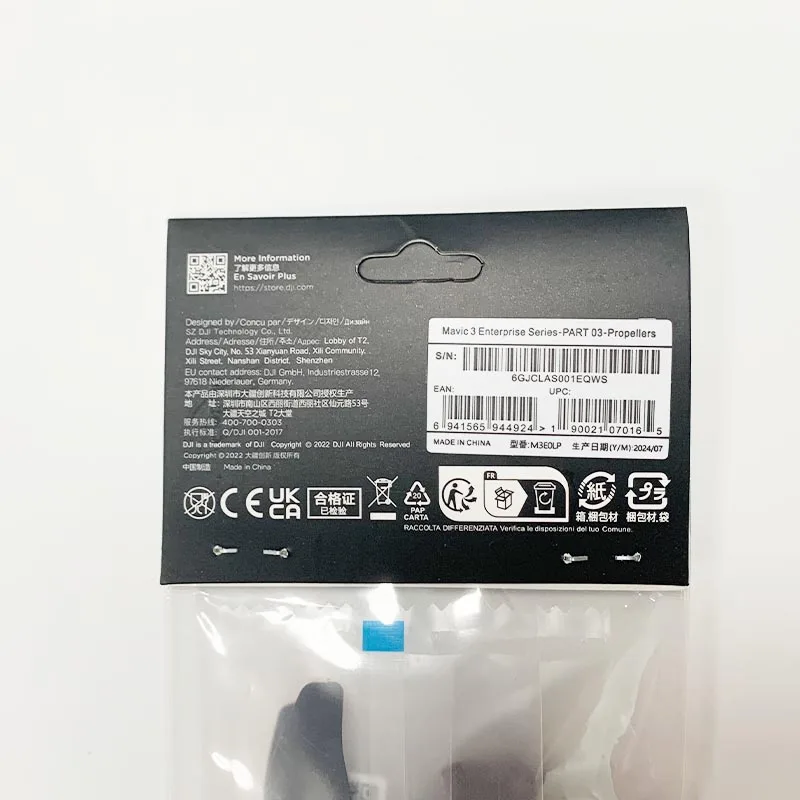 Picture 3: New Propellers for DJI Mavic 3T/3E/3M Low-Noise Quick Release Foldable Props Blade Light Weight Screw Wing Replacement Parts