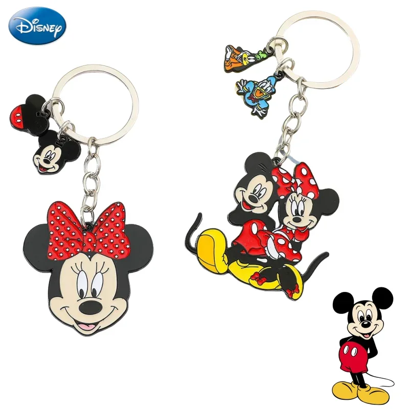 Disney-Pendentif Minnie Cute Anime Characters, Interface Alloy, Continent Chain, Creative Kawaii, Girly Coussins, Couple Accessrespiration