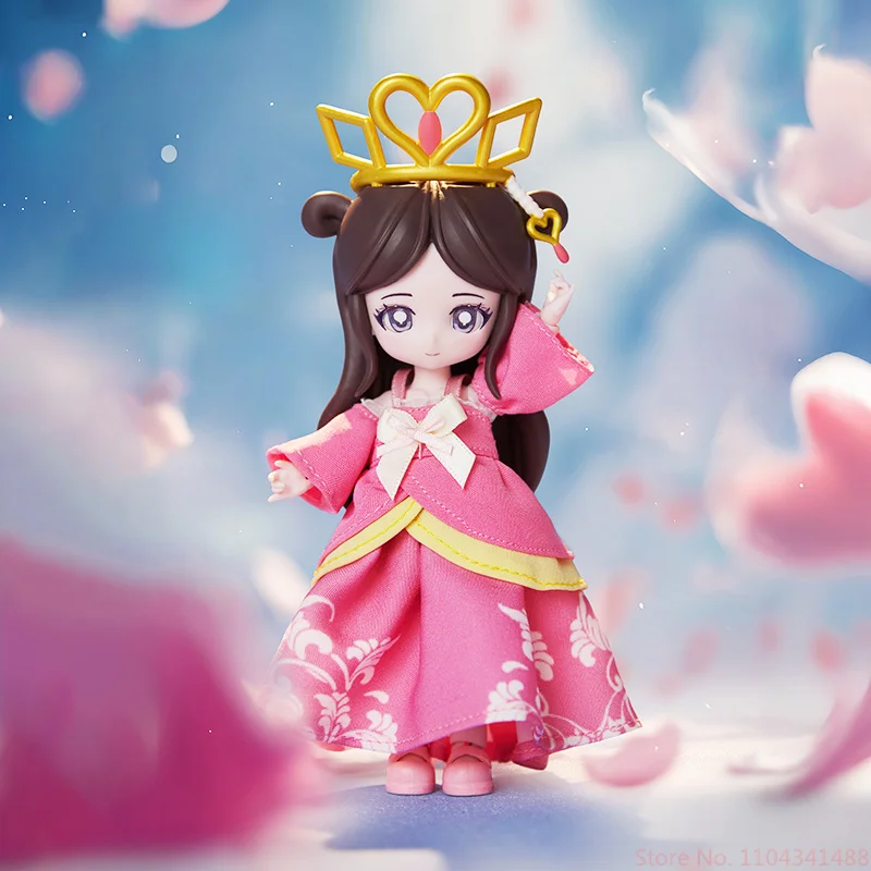 100% genuíno ye loli bolso edição figura de ação série caixa cega bjd boneca articulações pode mover ornamento desktop menina princesa presente