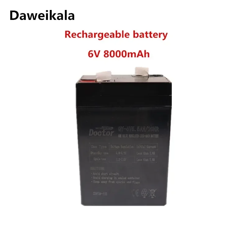 2024 6V 5000mAh prezzi bilancia elettronica bilancia da tavolo batteria al piombo luce di emergenza batteria ricaricabile per auto giocattolo per bambini