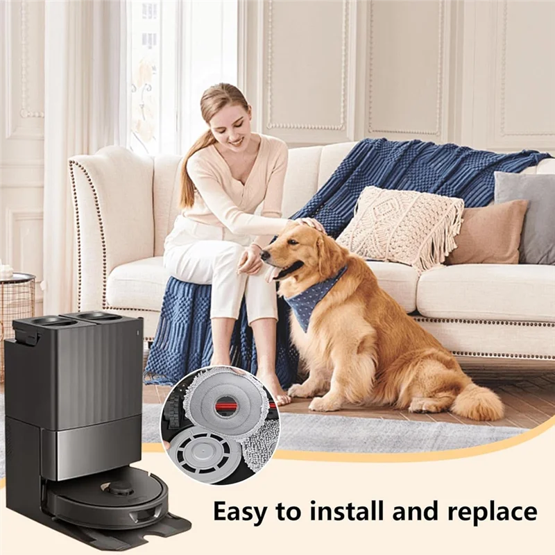 A97G Mop ผ้าฝุ่นสําหรับ Roborock Q Revo Qrevo Maxv Qrevo Master Qrevo Slim Qrevo Pro Qrevo S เครื่องดูดฝุ่นเปลี่ยน Par