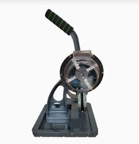 Semi-automatic Button Attaching Machine for Inkjet Printing Fabric Button Attaching Machine for Looping