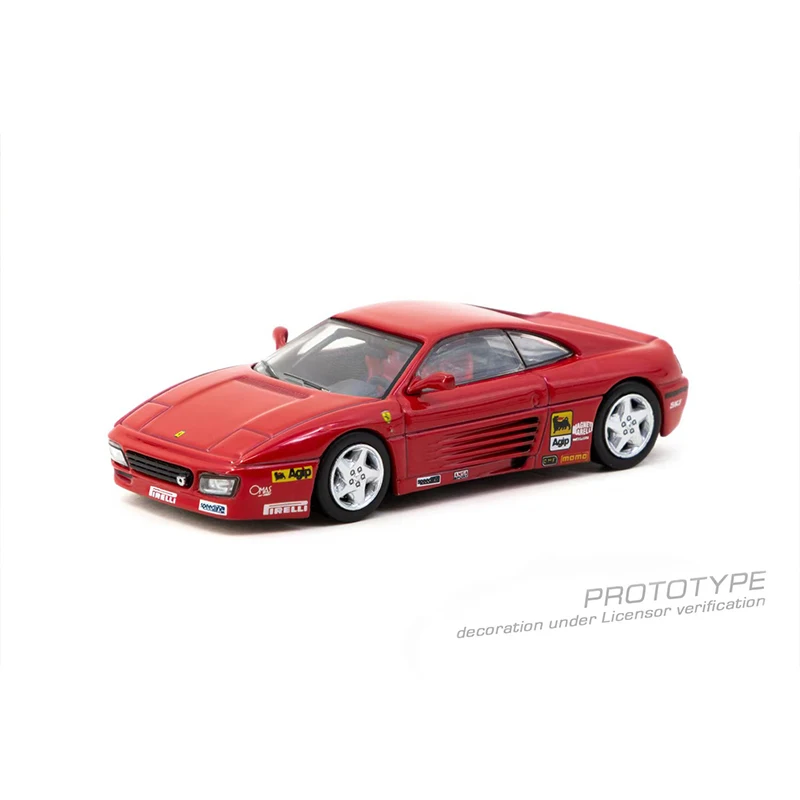 PreSale TW 1:64 348 Challenge Presentation Diecast Car Model Collection Miniature Toy Tarmac Works