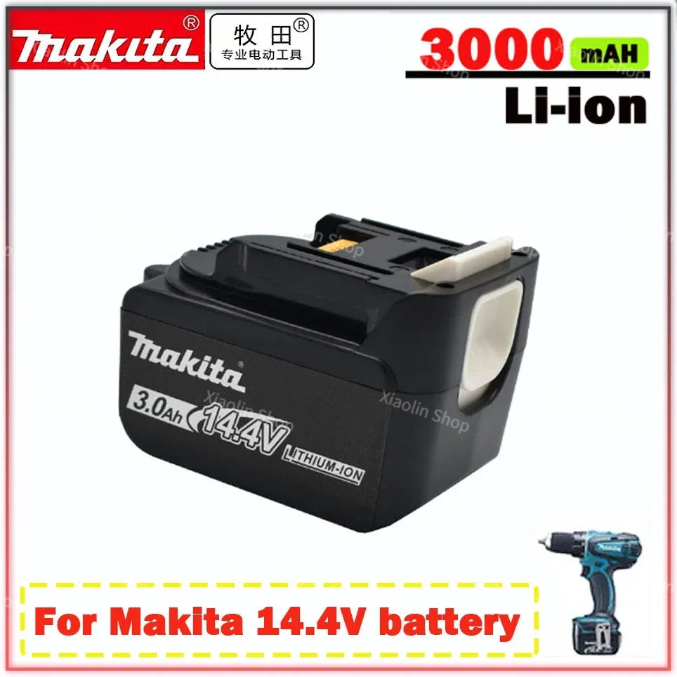 

Makita BL1430 BL1415 BL1440 196875-4 194558-0 195444-8 3.0AH 4.0Ah 5.0AH 6.0Ah 14.4V rechargeable battery for LED indicator