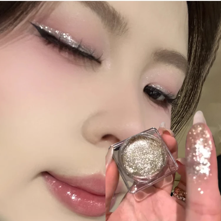 Блестящие-тени-для-век-гель-палитра-для-макияжа-металлические-темно-серебристые-мокрые-тени-для-глаз-хайлайтеры-жемчужные-пигменты-косметика-в-стиле-панк-дымчатый-черный