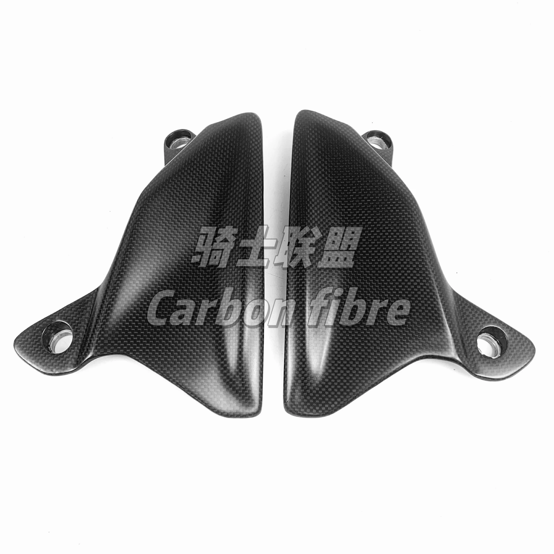 ForDucatiMTDV4Lantu Parker Peak Modified Carbon Fiber Windshield Small Side Panel Shell Dust Removal Tile Dry Carbon Accessories