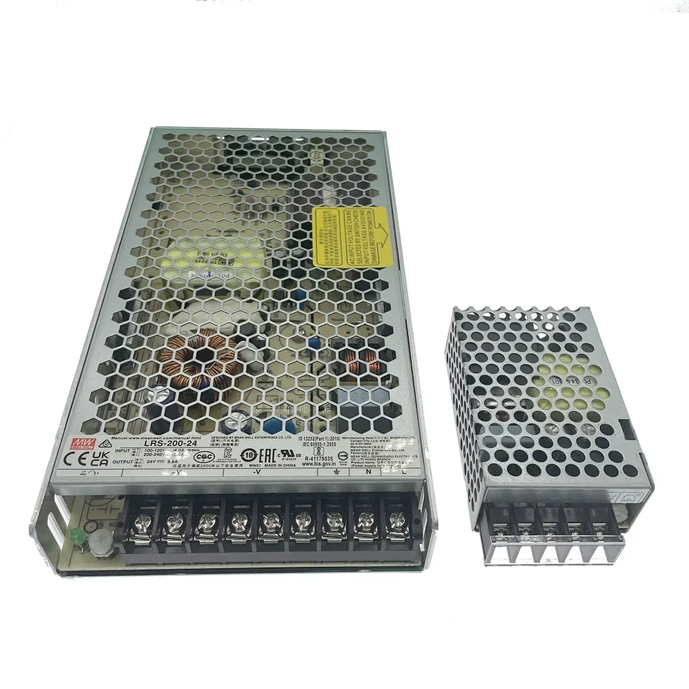 Meanwell Power Supply Unit PSU For Voron Trident Voron 2.4 3d Printer Project Mean Well RS-25-5 PSU LRS-200-24 PSU