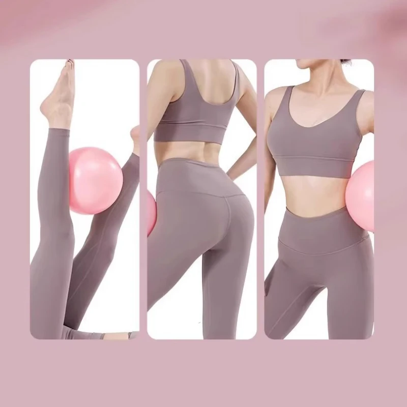 Yoga Pilates Ball 25 cm Übung Gymnastic Fitness Balance Gym Core Training Mini Bälle Kleine Therapie Verbessert – Detail 2