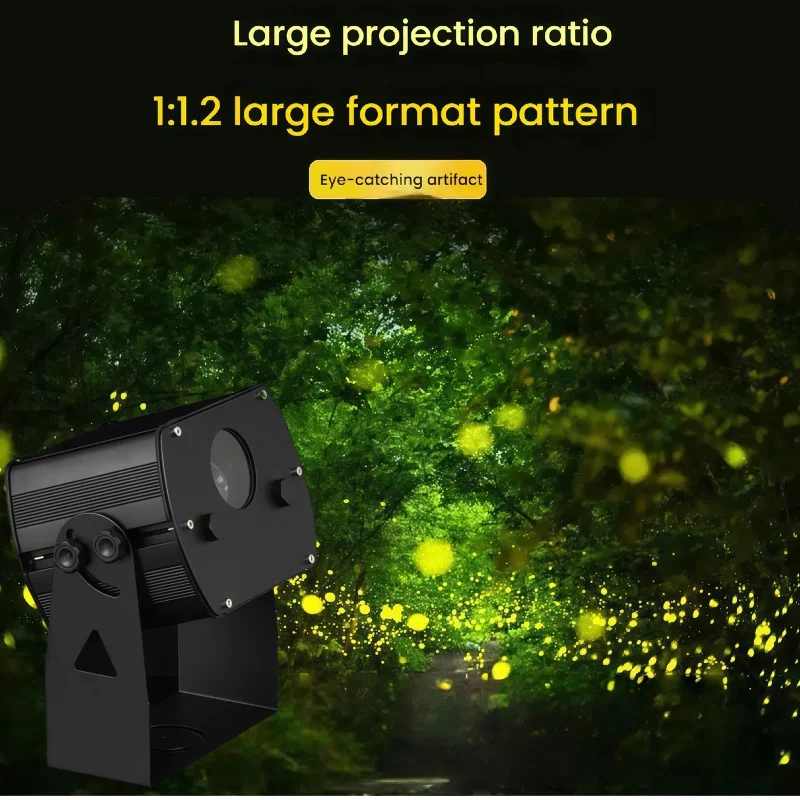 Dynamic Firefly Projection Light Starry Night Light Outdoor IP65 Waterproof Ambient Light Park Scenic Spot Lighting 20W Led Yard