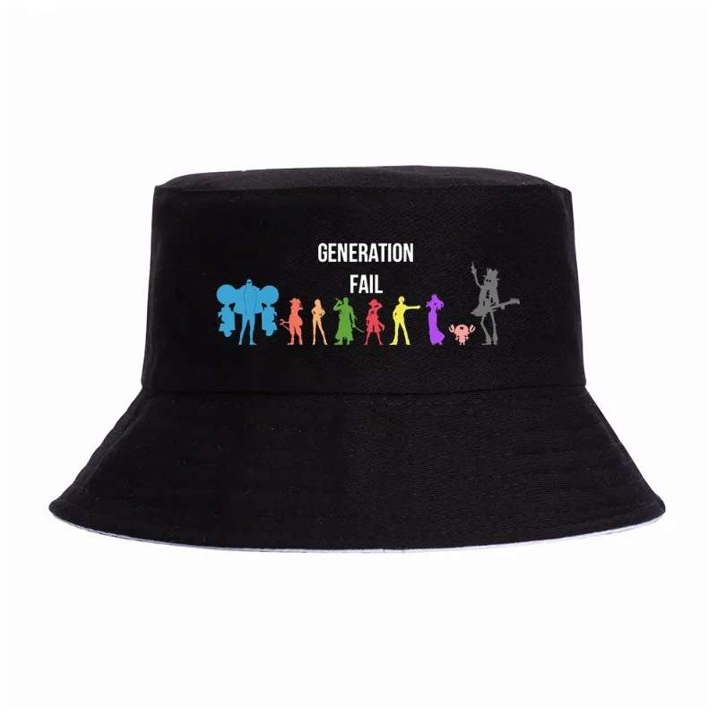 One Piece Fisherman Hat Cartoon Anime Bucket Hats Men Women Summer Panama Cap Adult Outdoor Sports Cotton Casual Sunshade Caps