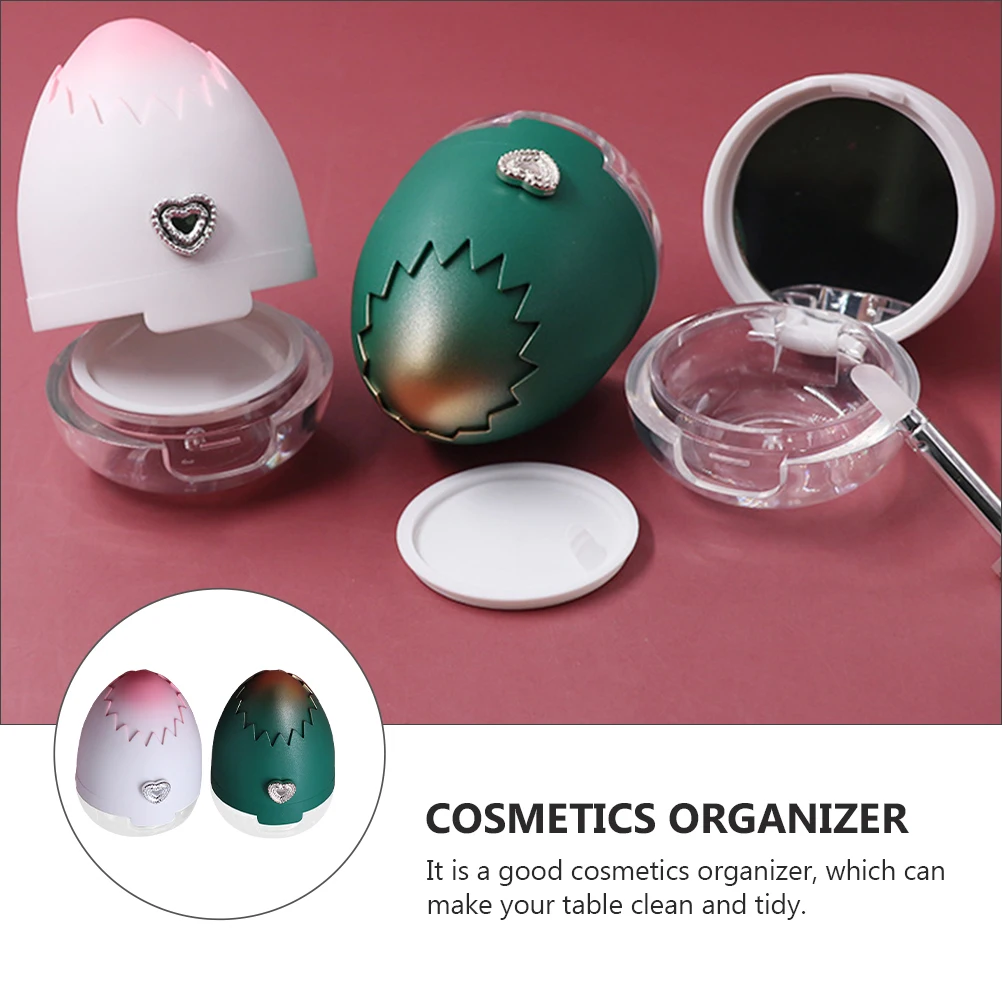 

Lip Mask Bottle 2 Sets Empty Pomade Container Film Makeup Accessories Lips Balm Portable Durable ABS PP Home Decor Cosmetics