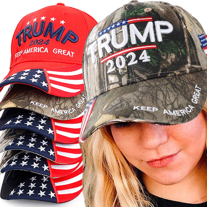 Trump 2024 Hat Donald Trump Hat Take America Back MAGA USA Embroidery Adjustable Baseball Cap