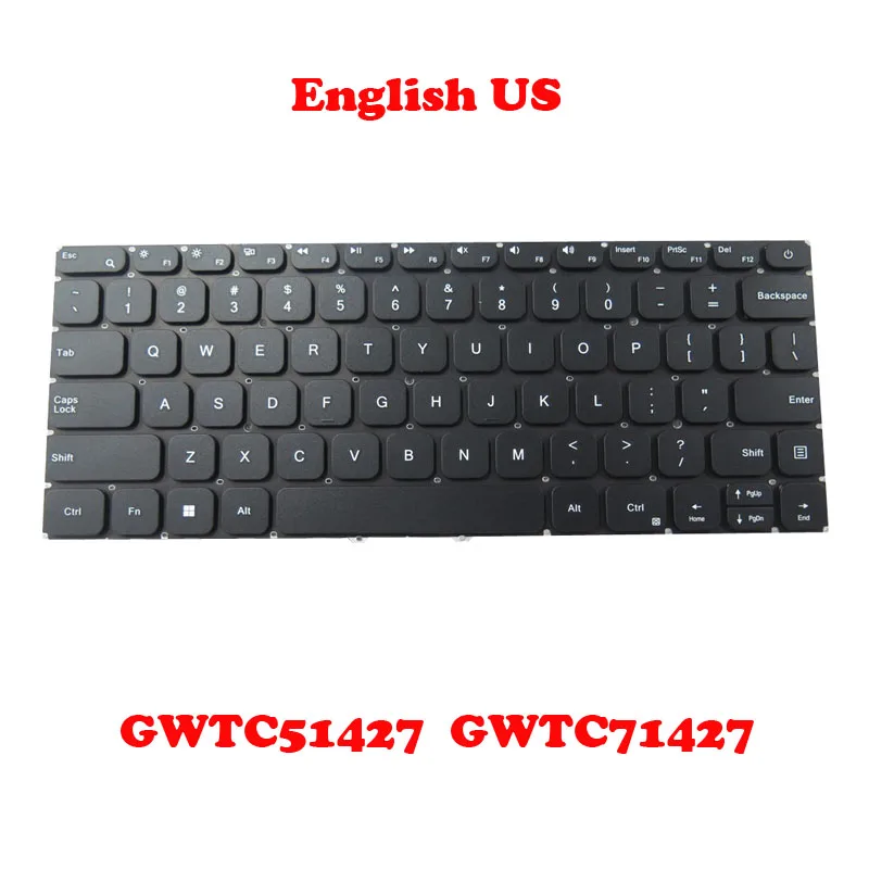 

English Keyboard For Gateway GWTC51427 GWTC71427 GWTC51427-BK GWTC51427-RG GWTC71427-SL GWTC71427-BK GWTC71427-BL GWTC71427-RG