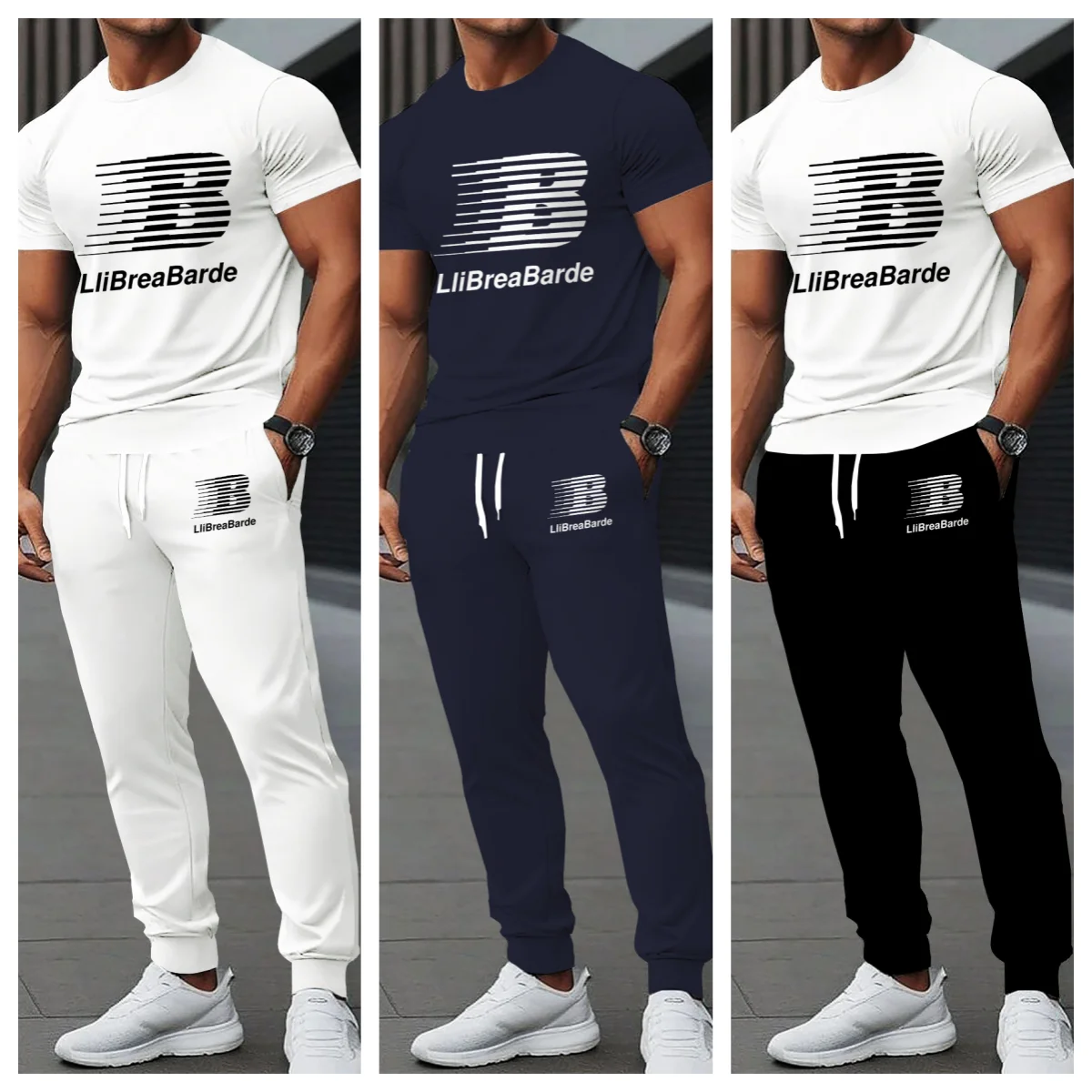 Dit broekpak met korte mouwen is een bestseller in Europa en Amerika in 2025, nieuw, sneldrogend, comfortabel en modieus