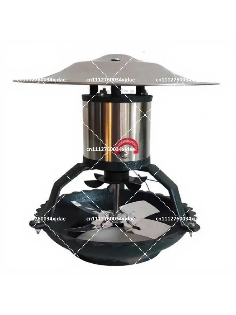 80-120W Induced Draft Fan, Pure Cast Iron & Copper Motor, Chimney Smoke Exhauster for Boiler, Stove, Smoker