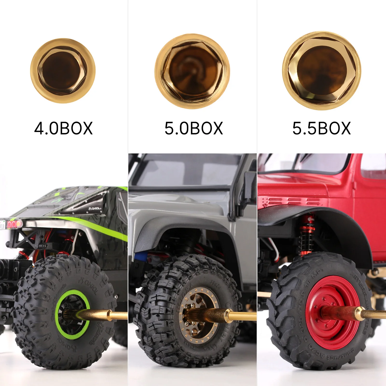 HSS-Juego de Herramientas hexagonales para destornillador, Kit de 7 piezas para 1/18 1/24 RC Mini Crawler Car TRX4M SCX24 FCX24 FCX18