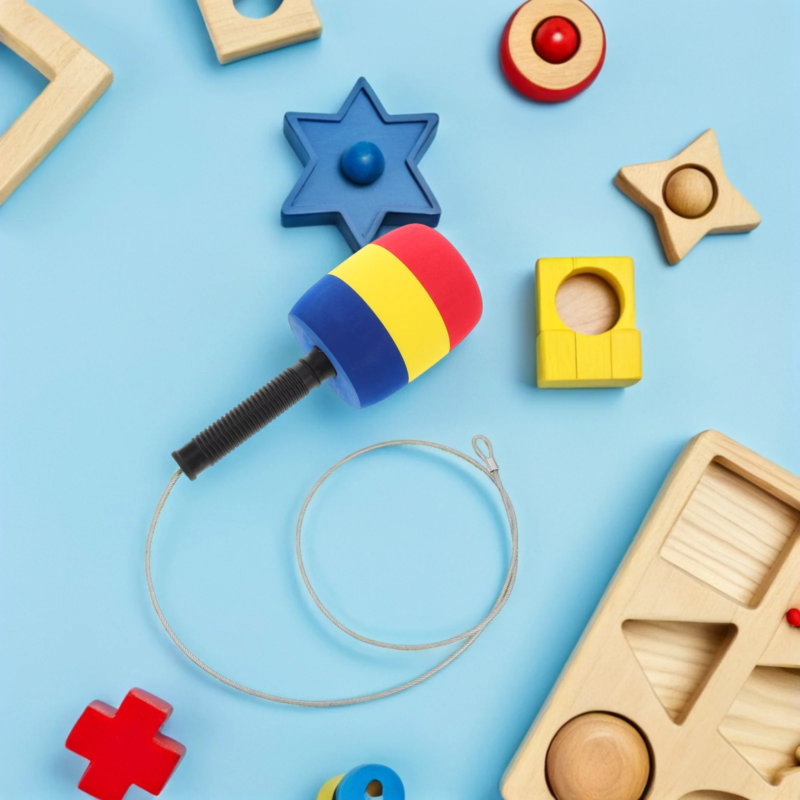 مطرقة إسفنجية صغيرة آمنة للأطفال، مطرقة بلاستيكية خفيفة الوزن، سهلة الاستخدام، أداة ألعاب، مطارق صغيرة للأطفال