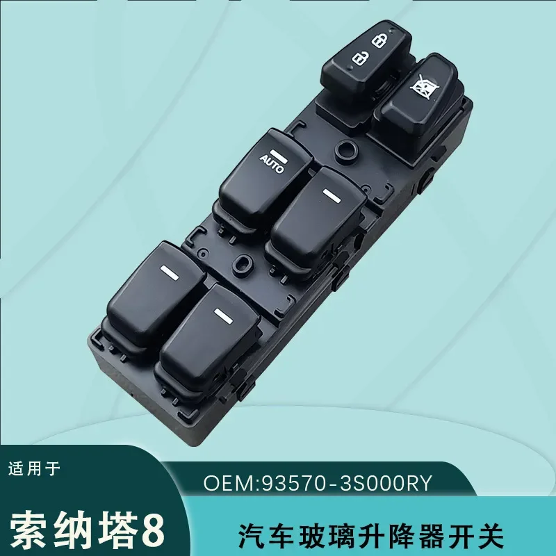 For Hyundai Sonata 8 Electric Window Switch Glass Lifter Control Button 93570-3S000RY Master Driver Side Panel