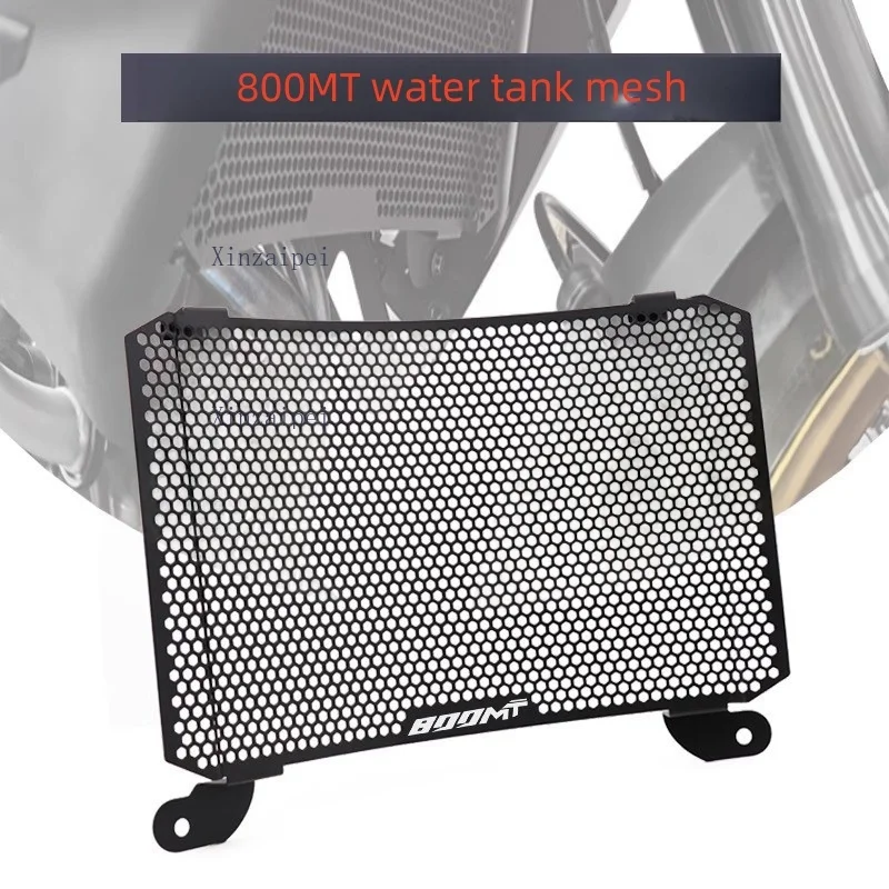 

For CFMOTO 800MT Modified Water Tank Mesh 800 MT CF800－5 Motorcycle Radiator Grill Guard Oil Cooler Guard Protection Cover Set