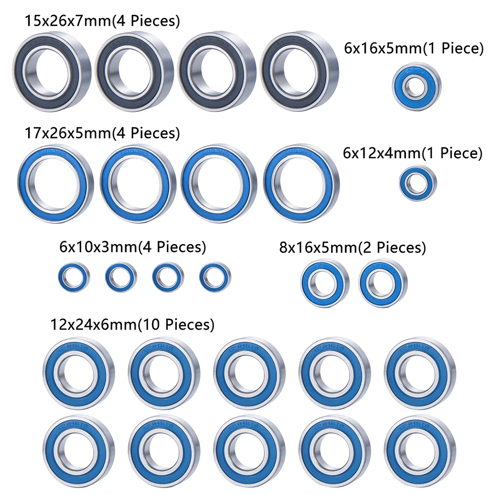 YEAHRUN eje engranajes Motor Servo suspensión inferior montaje CVD rodamiento enlace ventilador de refrigeración para Arrma KRATON 8S 1/5 RC Monster Truck