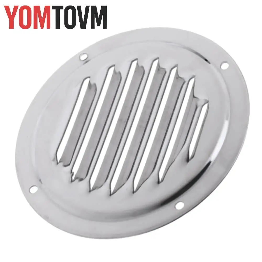 

Air Vent Cover Extract Valve Grille Round Diffuser Ducting Ventilation Cover Stainless Steel Air Vent Grille for Boats Caravans