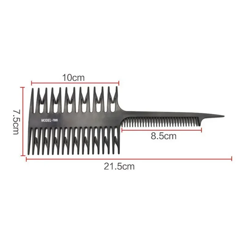 Professional Styling Hair Brush Weave Comb Tail Hairdressing Coloring Weaving Anti-screw Antiklit Detangling Cutting Care Tools