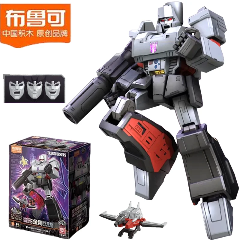 BLOKEES LED Transformation G1 Megatron Soundwave Orion Pax édition légendaire figurine bloc de construction jouets cadeaux d'anniversaire