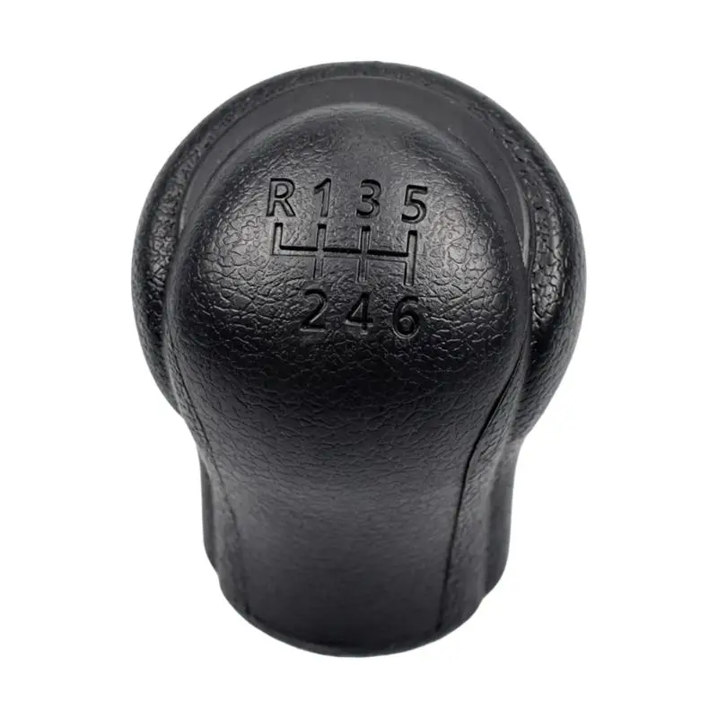 31BC Cabin Gear Shifter Knob for Manual Driving, Black ABS Control Handle for Interior Repair and Daily Use Tasks