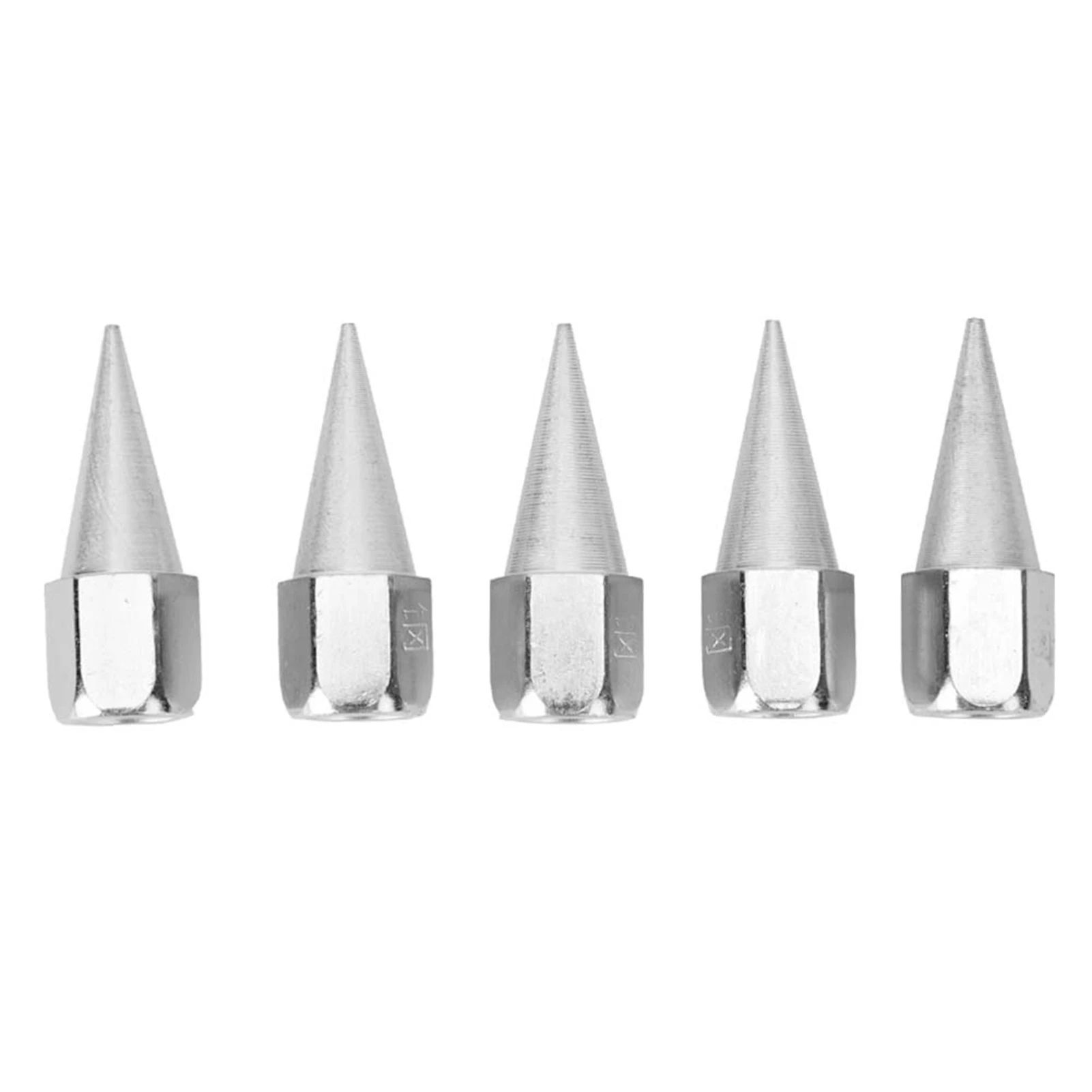 5PCS Metal Replacement Grease Tip Nozzle Fitting Nipple Grease Gun Lubrication Accessories