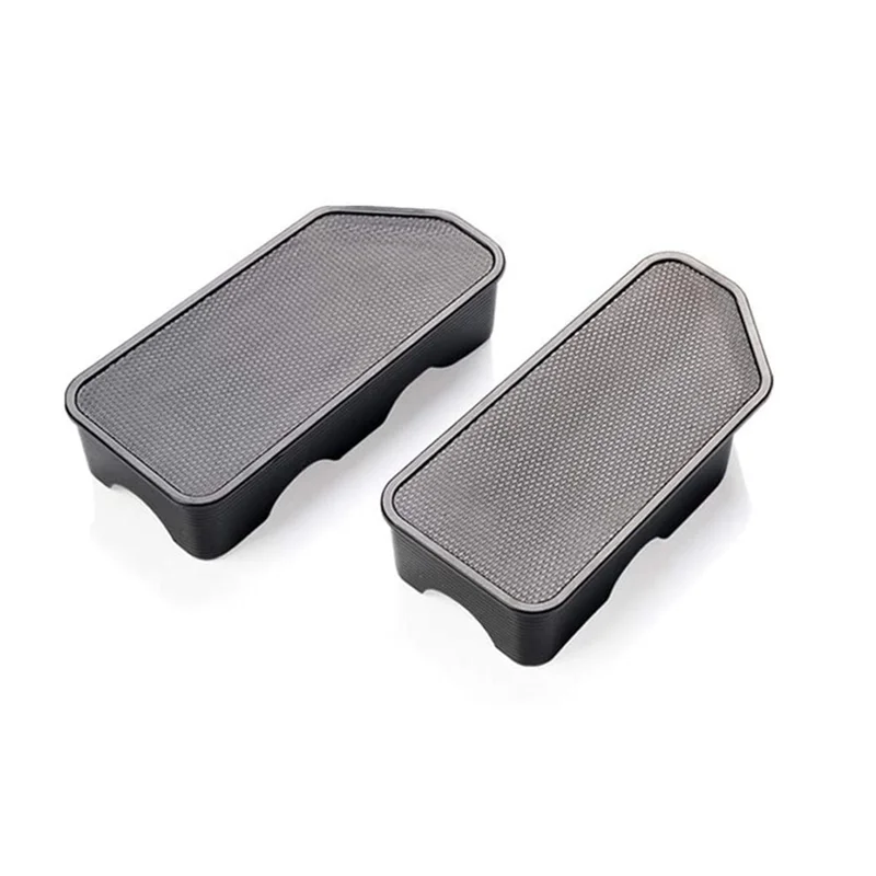 Housses de poche de piquet noires, capuchons de poche de piquet de rail de lit pour GMC Sierra Chevrolet Silverado 2019 2020 2021, accessoires