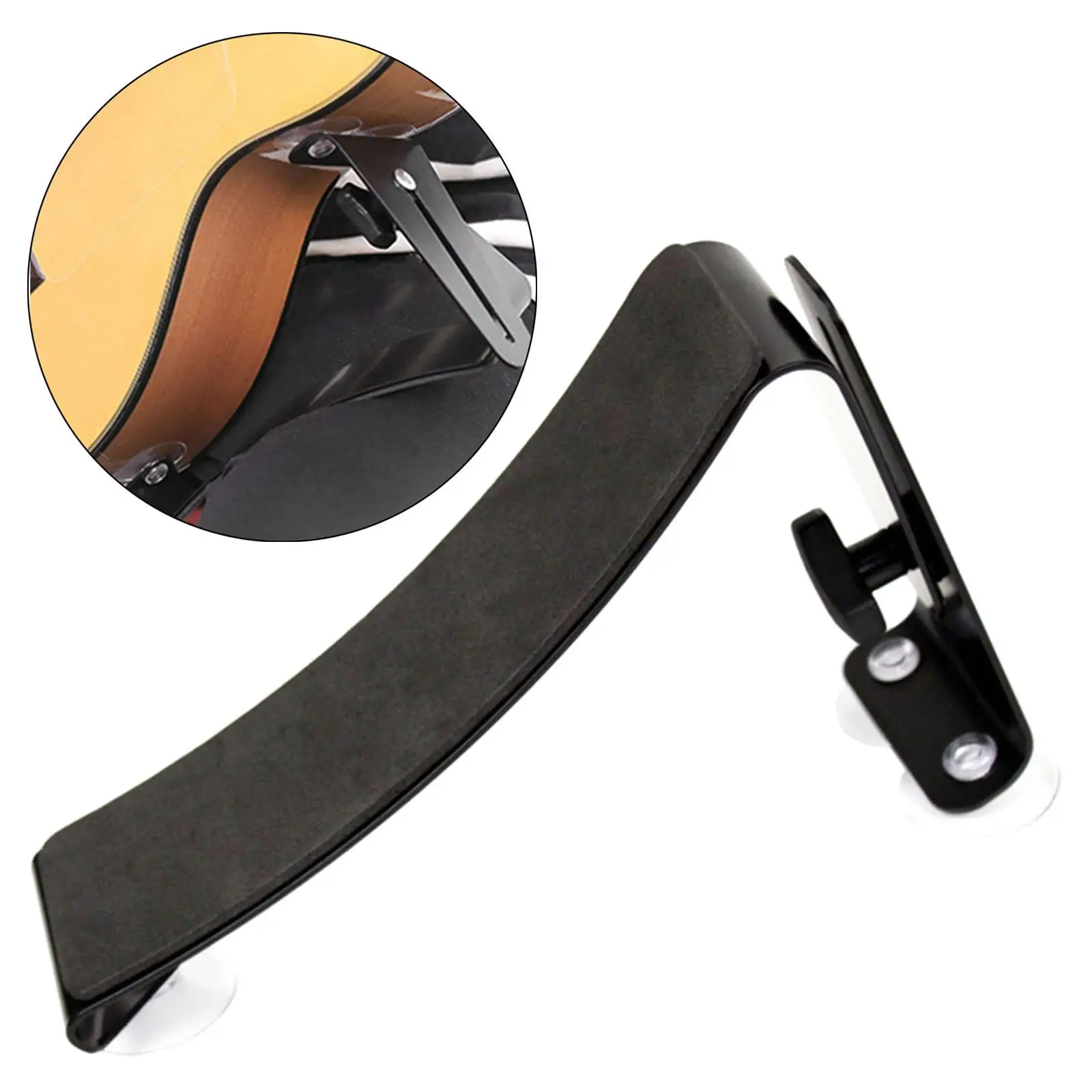 Adjustable Guitar Neck Rest Support Cradle Guitar Foot Stool Guitar Lifter Guitar Rest for Classical Guitar Players Accessories