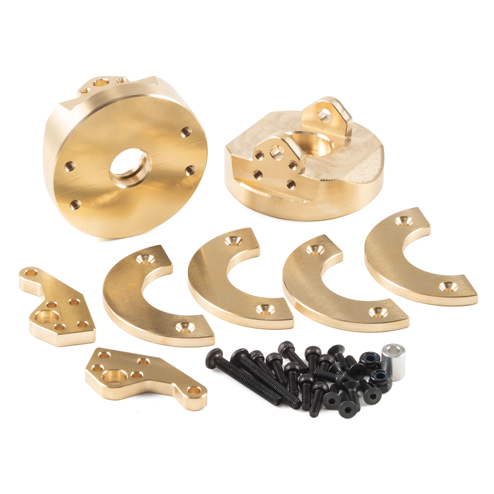 313g Stackable Brass Steering Knuckle Weights for Vanquish F10 F10T D44 HD44 F9 RockJock VS4-10 Straight Axles 1/10 RC Crawler