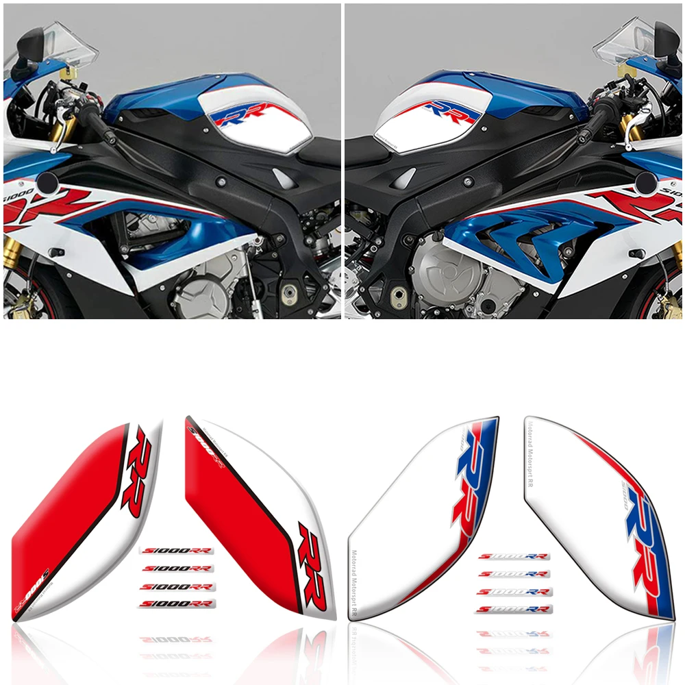 

For BMW S1000RR S 1000 RR 2015 2016 2017 2018 Motorcycle 3D Gel Protective Pads Knee Pad Tank Protector Paint Protection