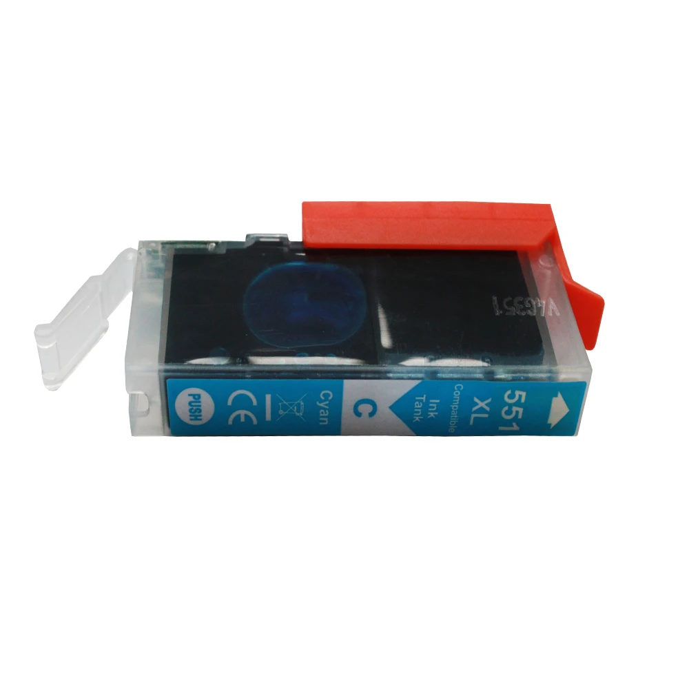 6 Compatible Canon PGI 550 CLI 551 ink cartridge for PIXMA IP7250 IP8750 Printer + gray