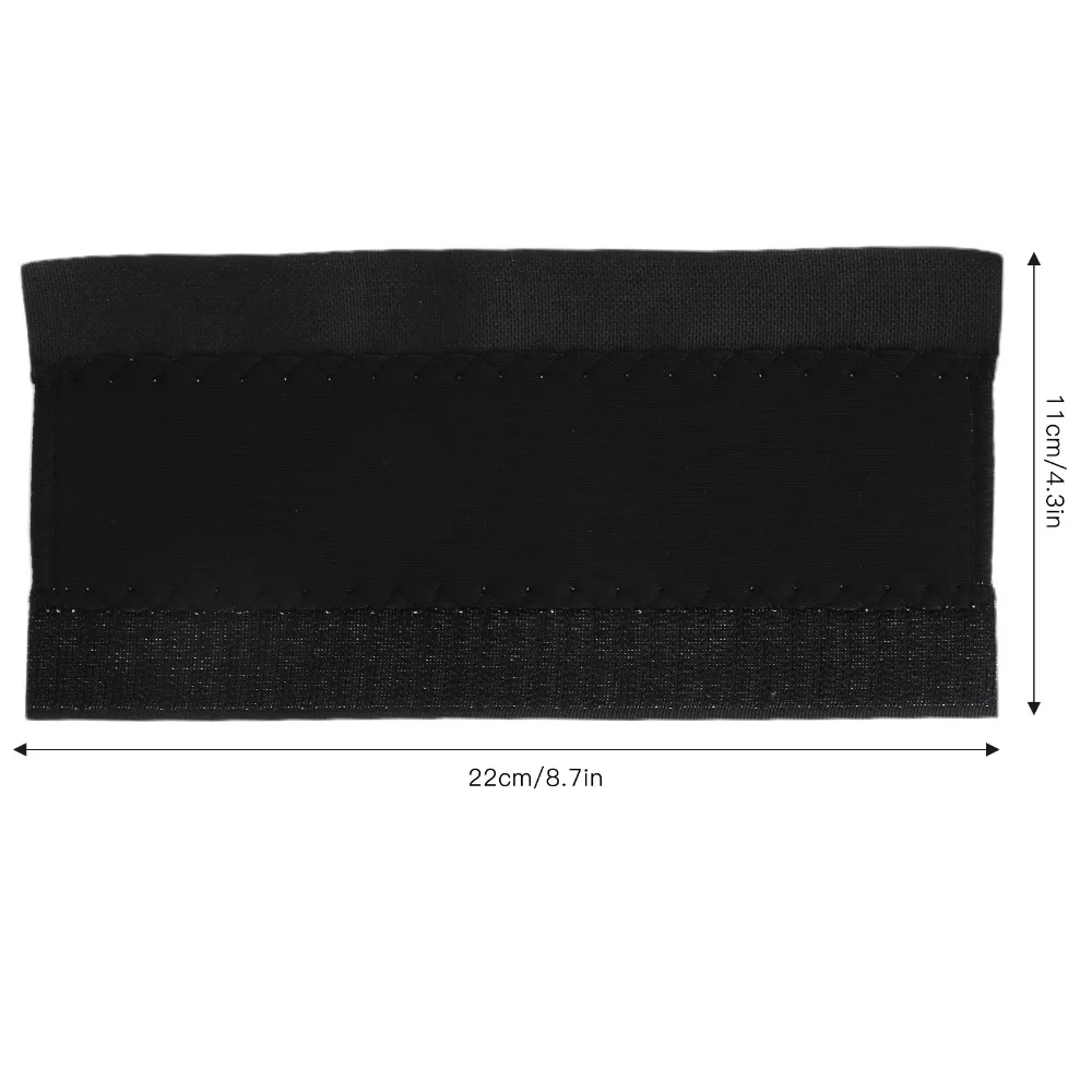 20PCS Neoprene Fabric Bike Frame Protective Casing with Hook&loop Lightweight Bike Frame Protector Black 22*11cm view 6