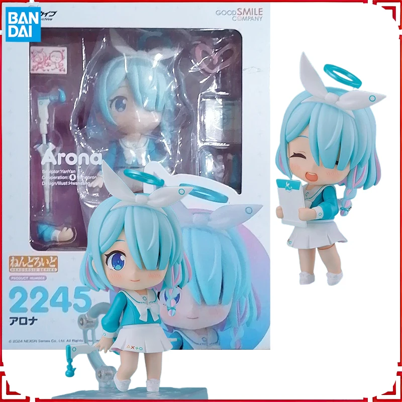 GSC Nendoroid 2245 Blue Archive Arona Figure Anime Character PVC Action Figurine Premium Collectible Model Desk Ornament Fans