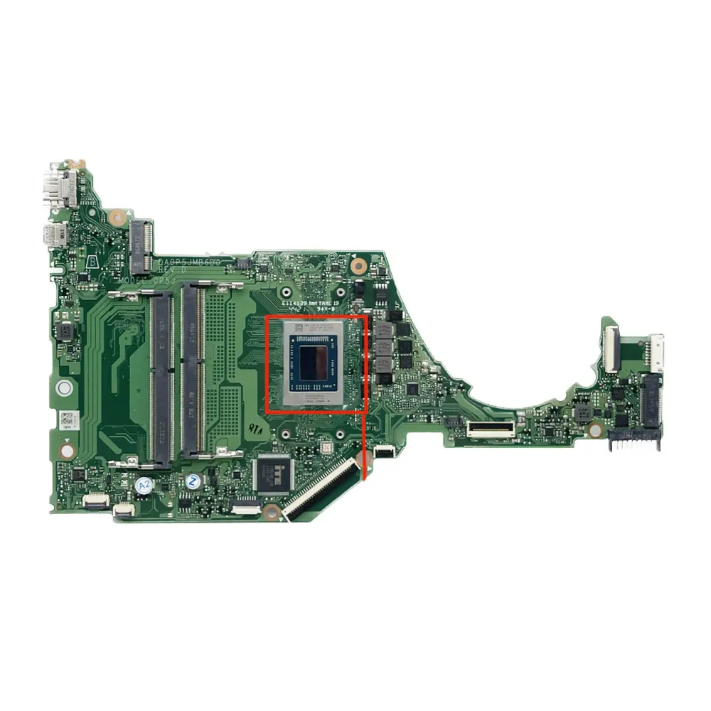 DA0P5JMB6E0 DA0P5JMB6D0 Para HP 15-EF 15S-ER 15S-EQ laptop placa-mãe com R3-5300U R5-5500U R7-5700U CPU DDR4
