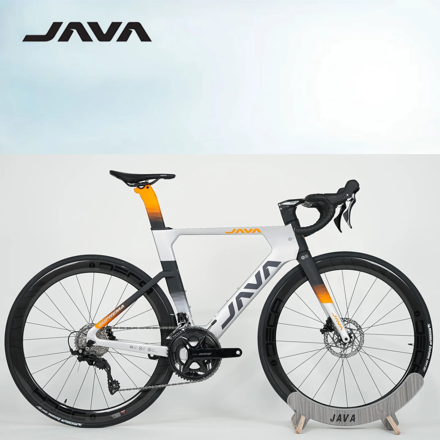Bicicleta de Estrada Profissional Java SUPREMA 24S 700C em Fibra de Carbono para Ciclismo Adulto - Fornecimento Direto da Fábrica