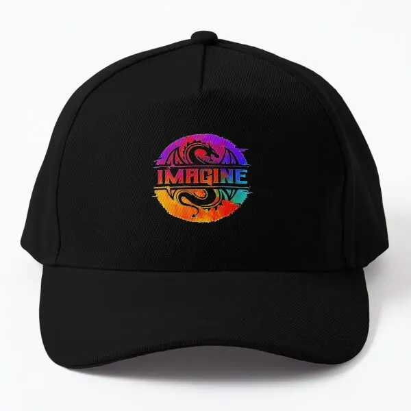 Full Colour Imagine Dragons  Baseball Cap Hat Sun Outdoor Fish Women Hip Hop Spring  Sport Casquette Bonnet  Czapka Solid Color