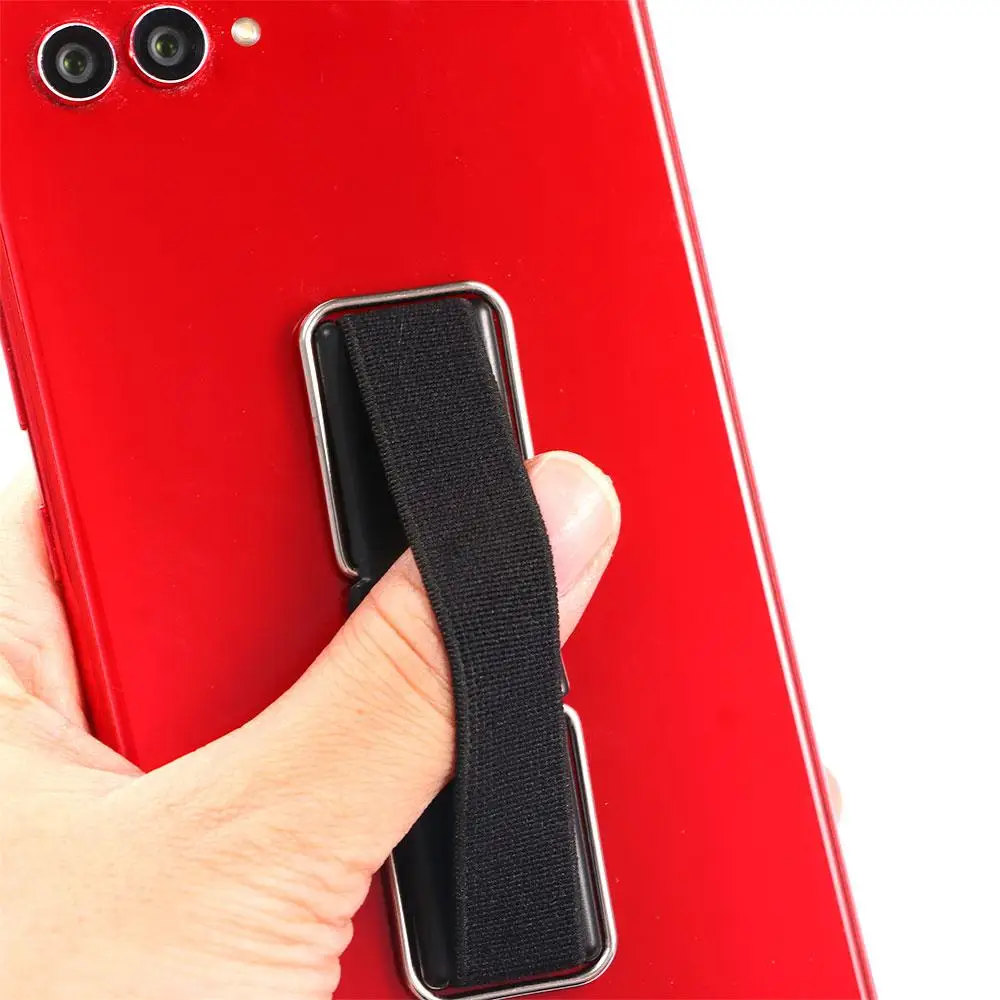 For Phone Tablet Universal Finger Ring Mount Elastic Bracket Finger Grip Sling Back Sticker Band Phone Stand Phone Holder