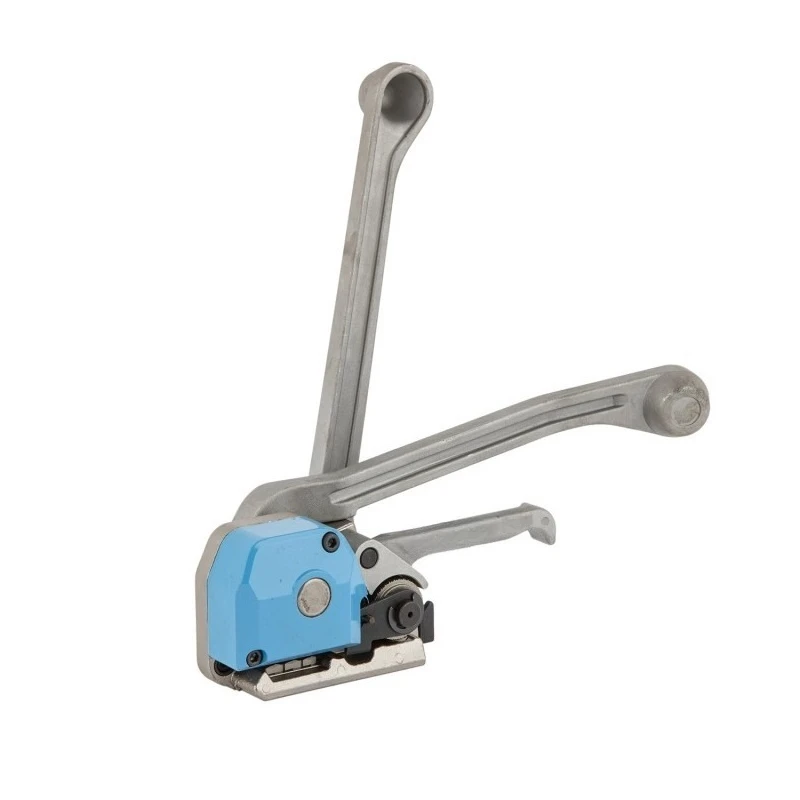 

Buckle-free steel belt baler, portable iron belt baler, manual strapping machine