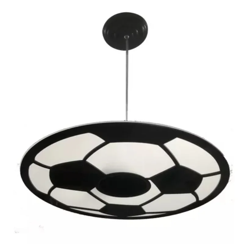 Pendant Infant Football Ball Bedroom Boy Child Kid White Color 110V/220V Luminaires Ceiling Lights