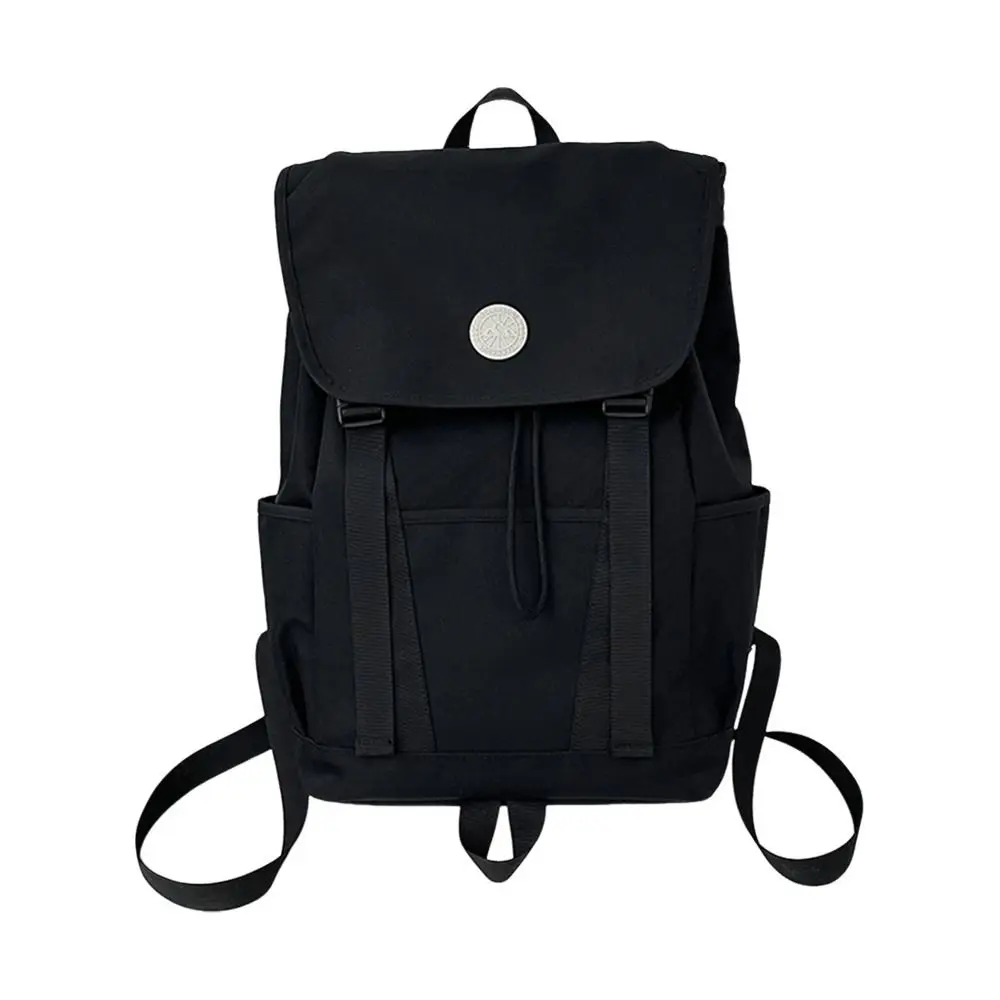 Mochila de gran capacidad a la moda, bolso de libros transpirable de nailon, bolso escolar multifunción informal para adolescentes