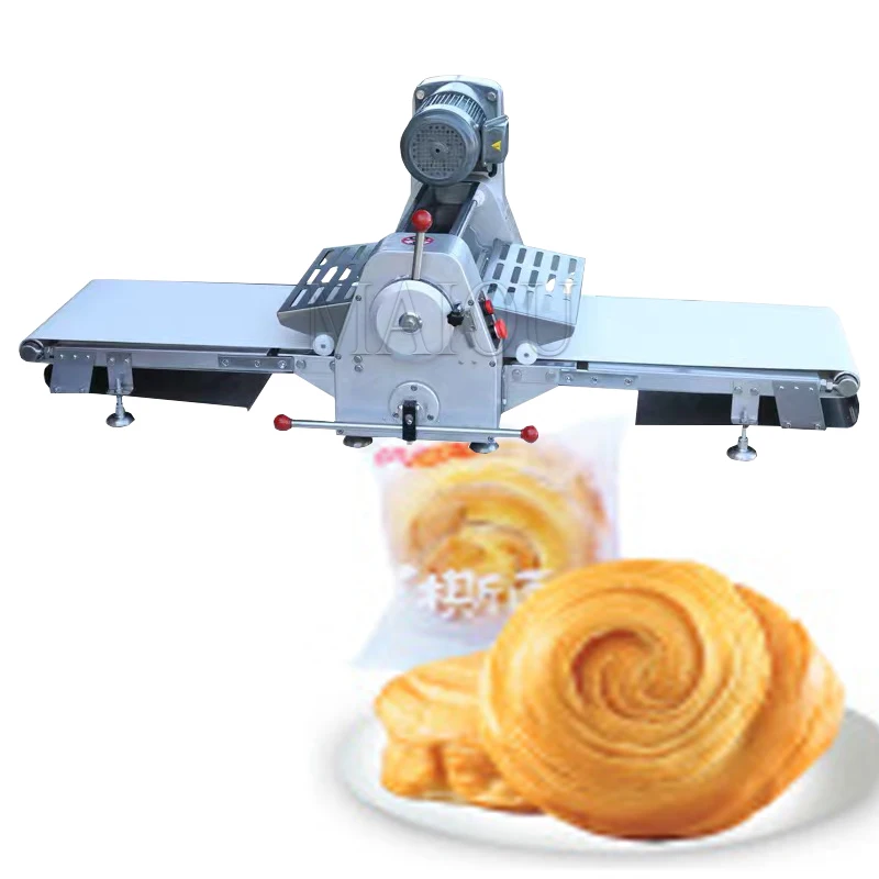 Pastry Machinery Dough Roller Sheeter Croissant Sheeter Electric Puff Pastry Sheet Making Machine Croissant Machine