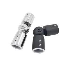 304 Stainless Steel Shower Room Tube Connector Inner Dia 25mm Round Tube Bathroom Pull Rod Accessories