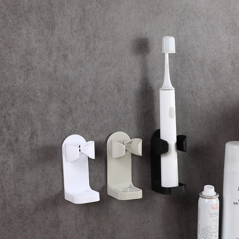 F5 Electric Toothbrush Holder Shaver Rack Bathroom Razor Storage Organizer Self-Adhesive Hook for Men Beauty Equipment - Image 6